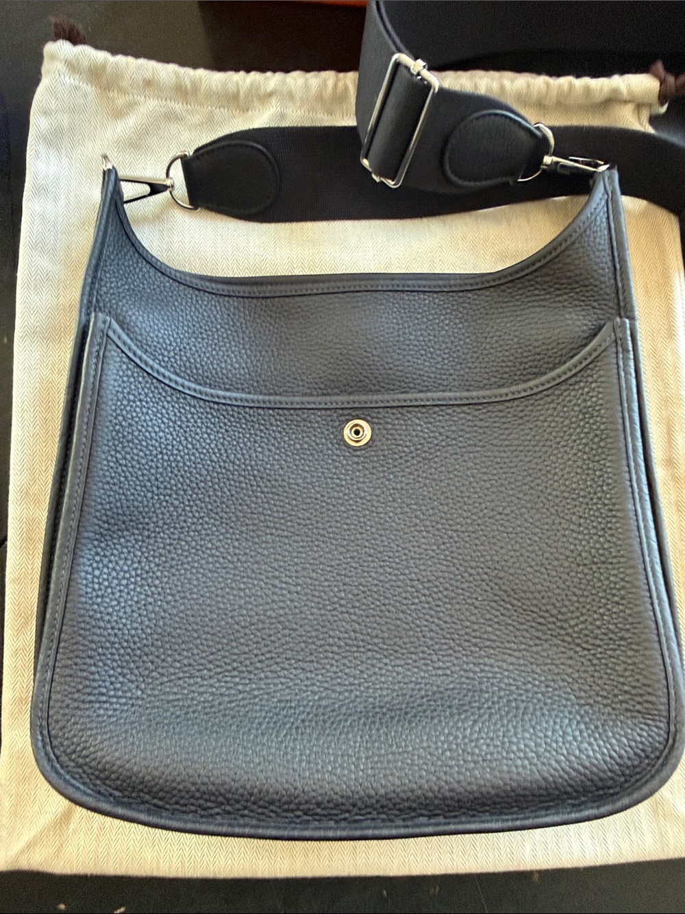 Hermes Evelyne III 29 PM in Caban Clemance Leather - Picture 4 of 16